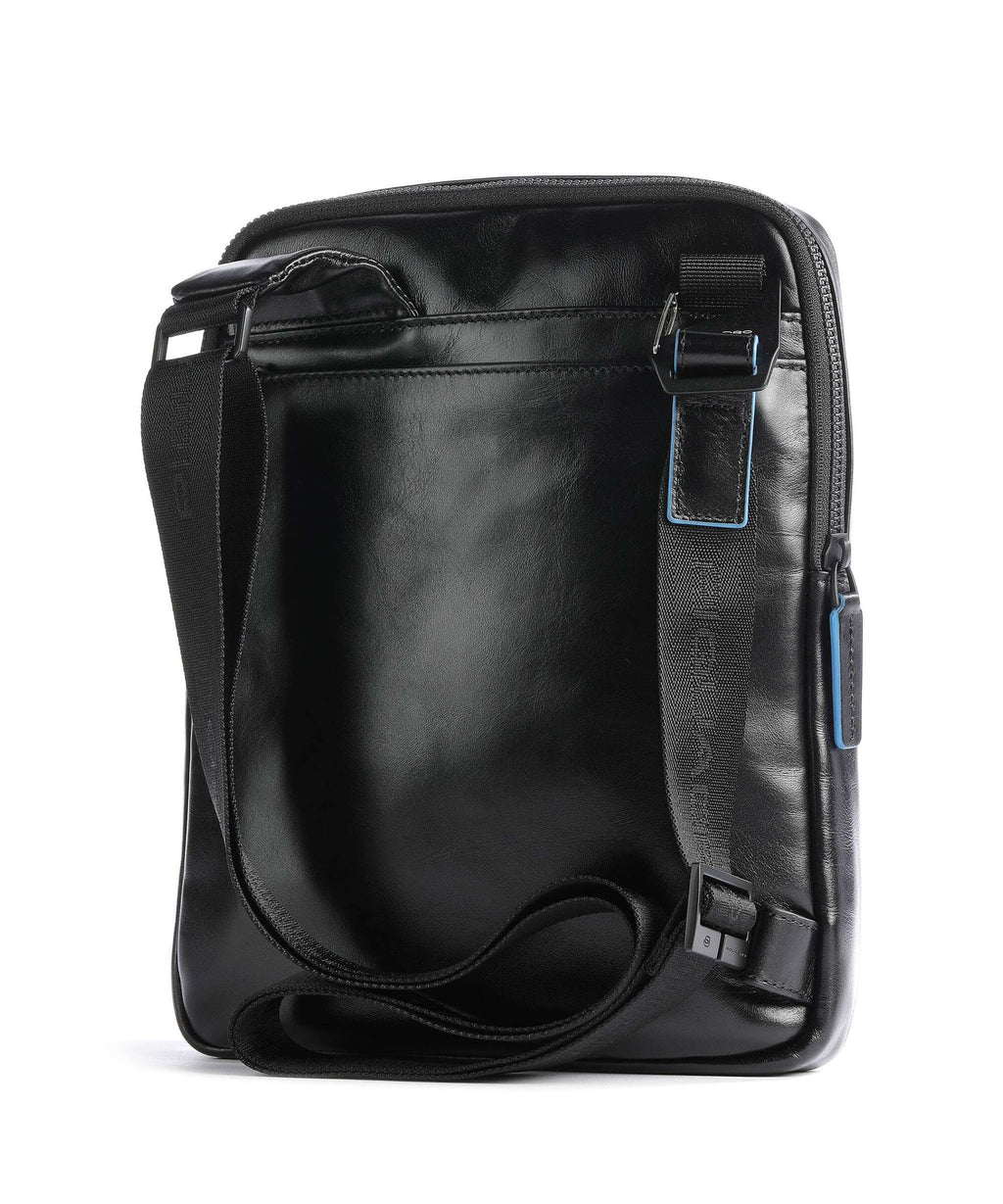Piquadro Blue Square Revamp Crossbody bag black