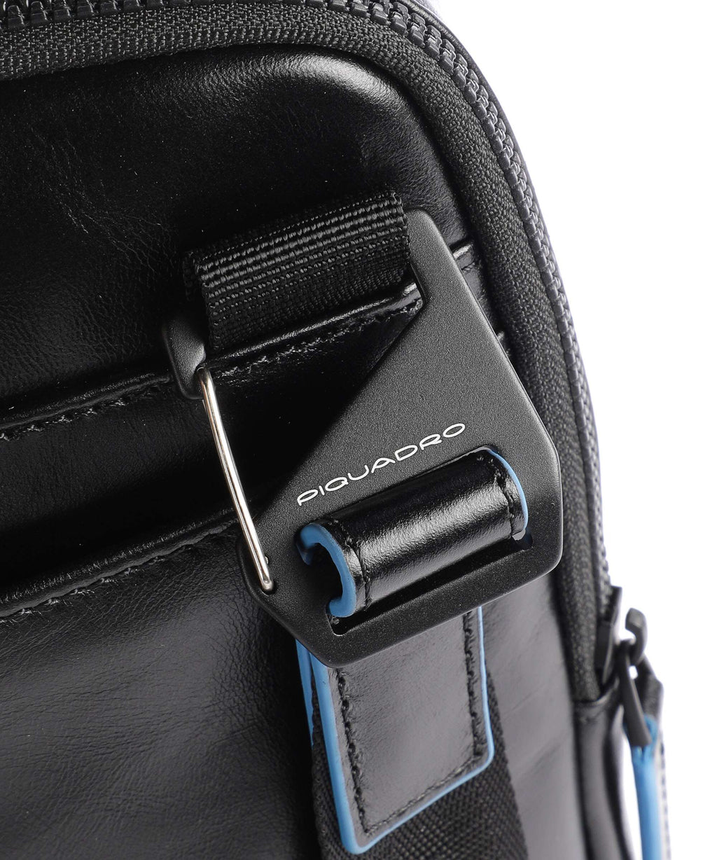 Piquadro Blue Square Revamp Crossbody bag black