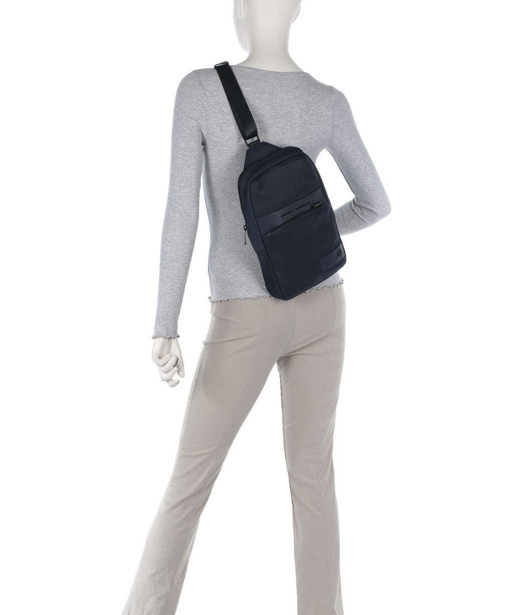 Piquadro Wollem Sling bag blu notte