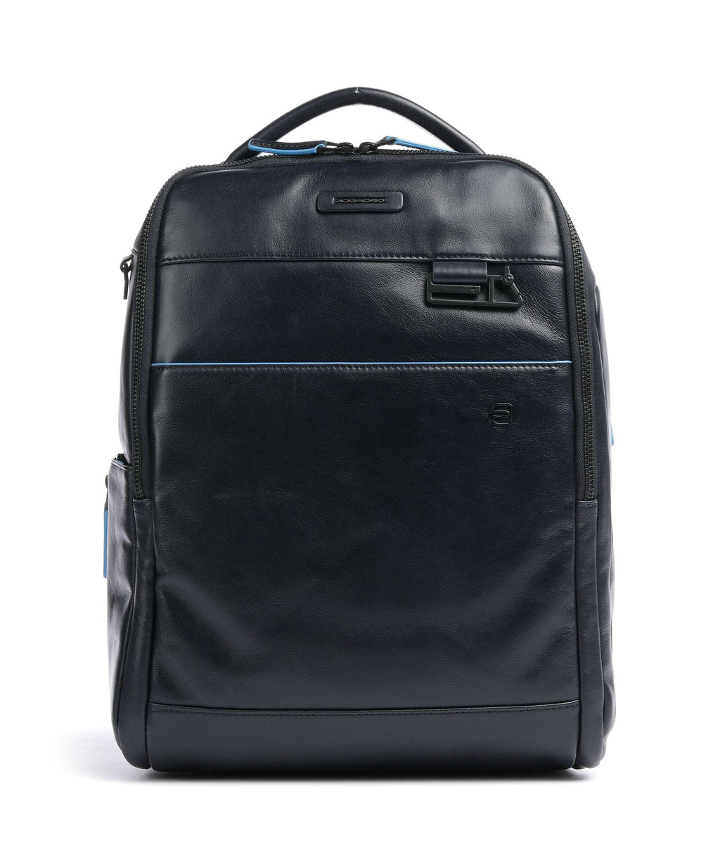 Piquadro Blue Square Revamp Laptop backpack blue