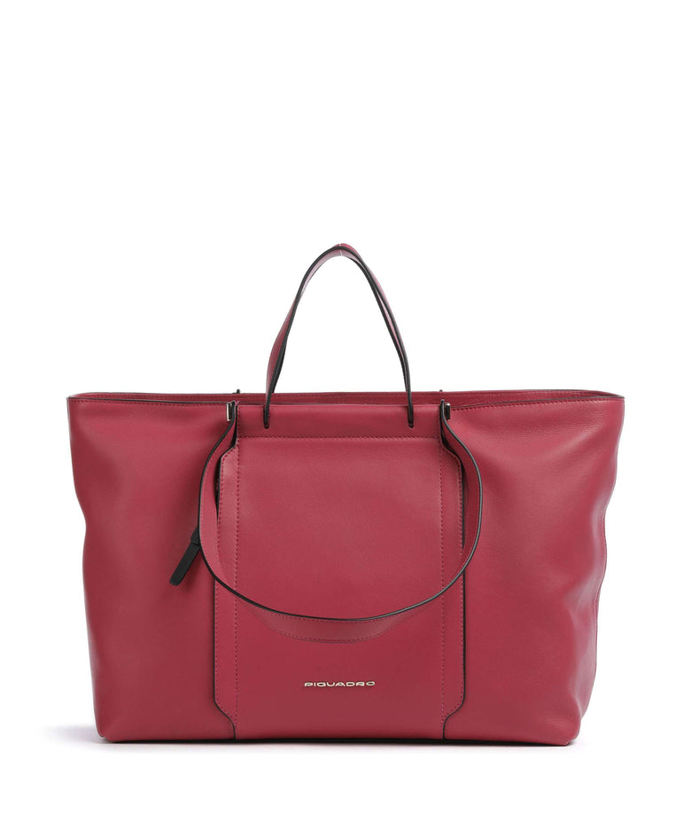 Piquadro Circle Tote bag rosso