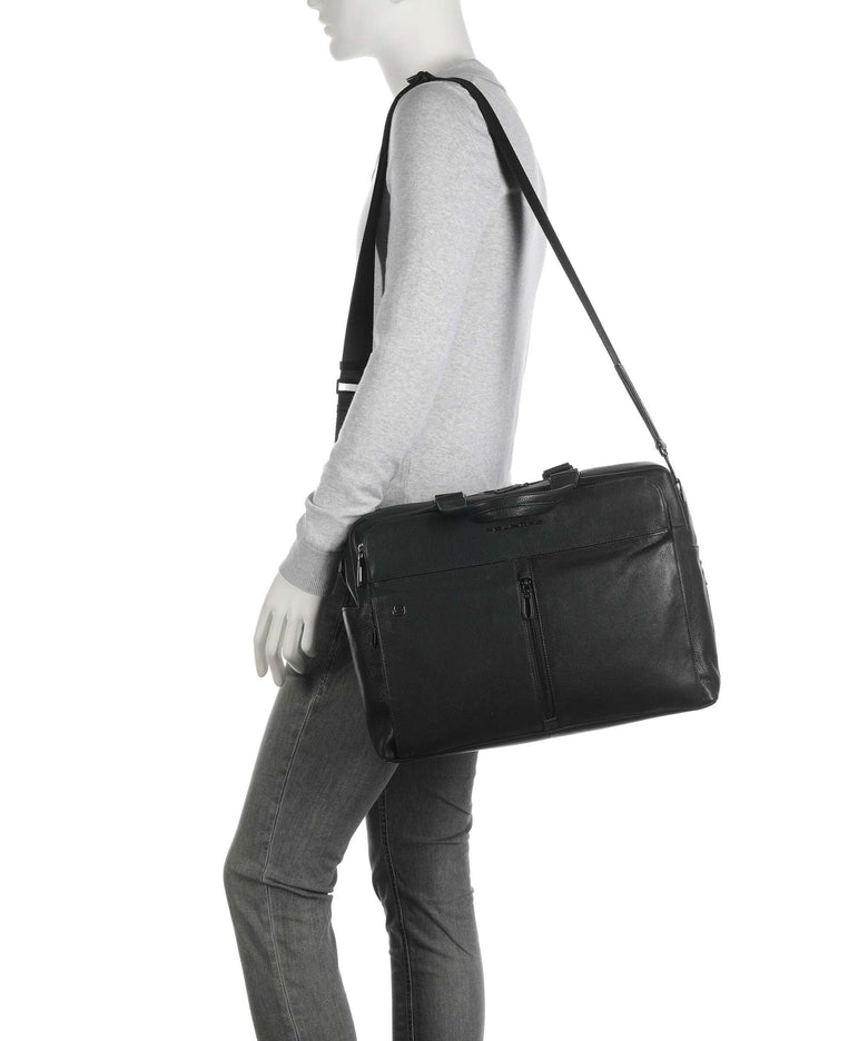 Piquadro Wollem Briefcase nero