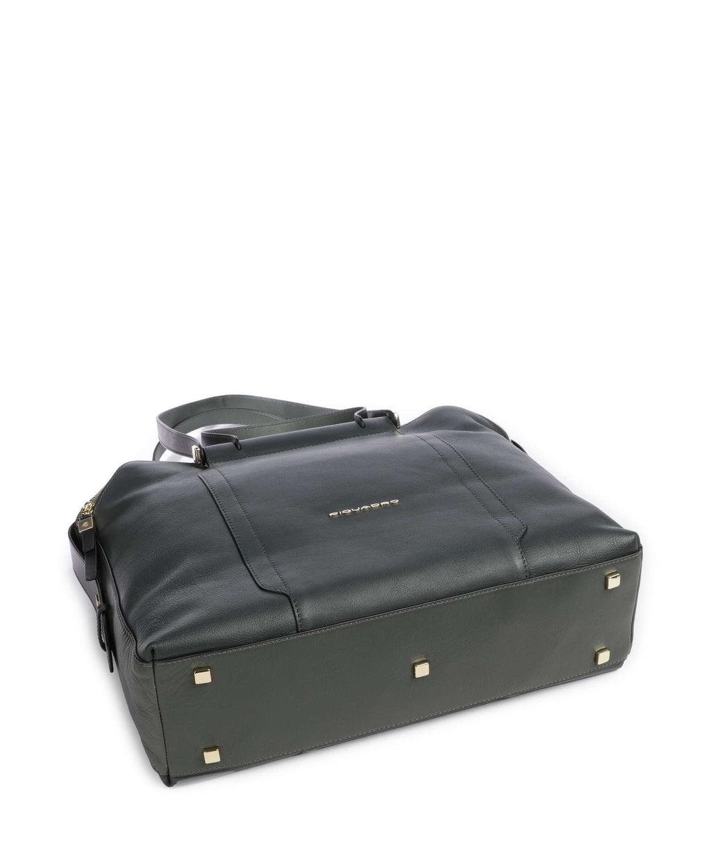 Piquadro Circle Briefcase verde bosco/verde oliva