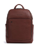 Piquadro Black Square Backpack tabacco