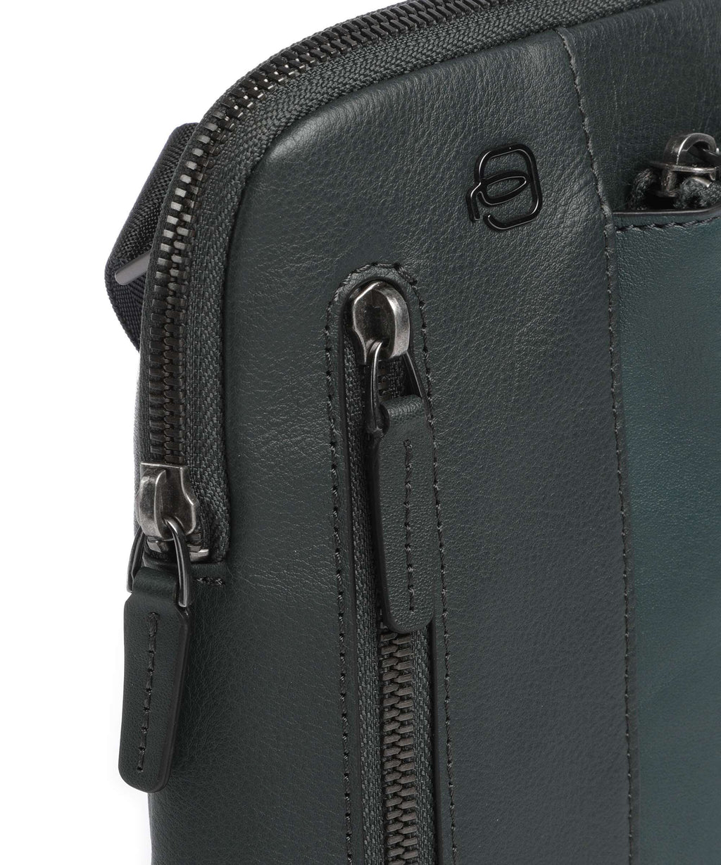 Piquadro Black Square Crossbody bag verde bosco/verde oliva