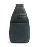 Piquadro Black Square Bolsa tipo sling verde bosco/verde oliva