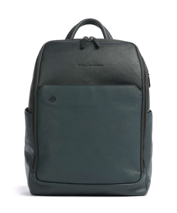 Piquadro Black Square Mochila verde bosco/verde oliva