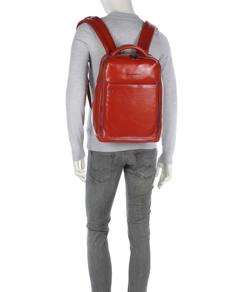 Piquadro Blue Square Backpack tabacco