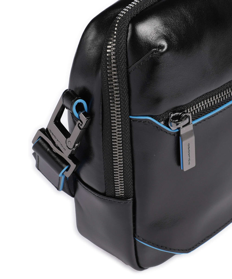 Piquadro Blue Square Crossbody bag nero