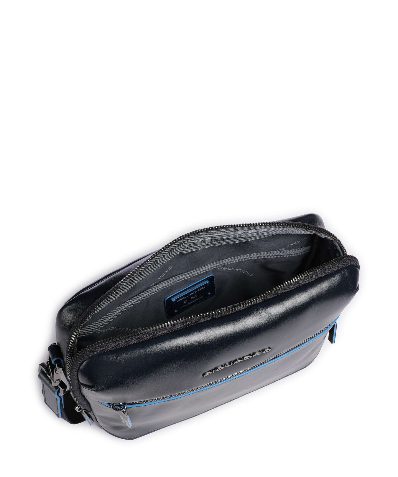 Piquadro Blue Square Crossbody bag blu notte