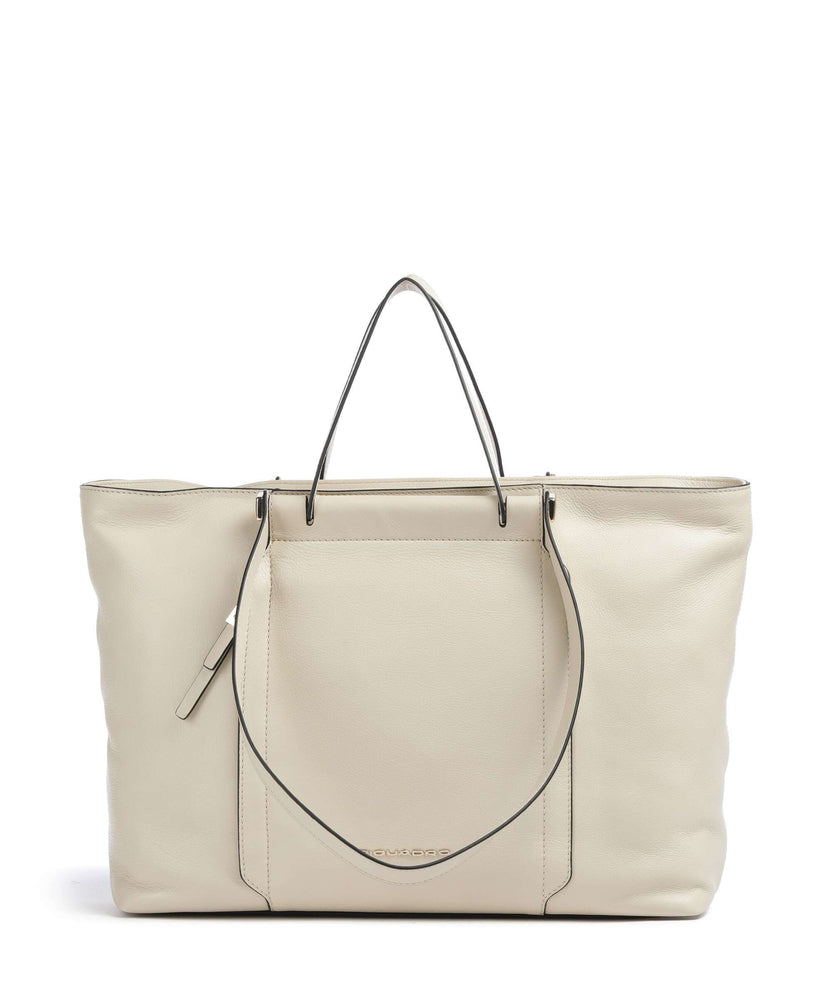 Piquadro Circle Tote bag white