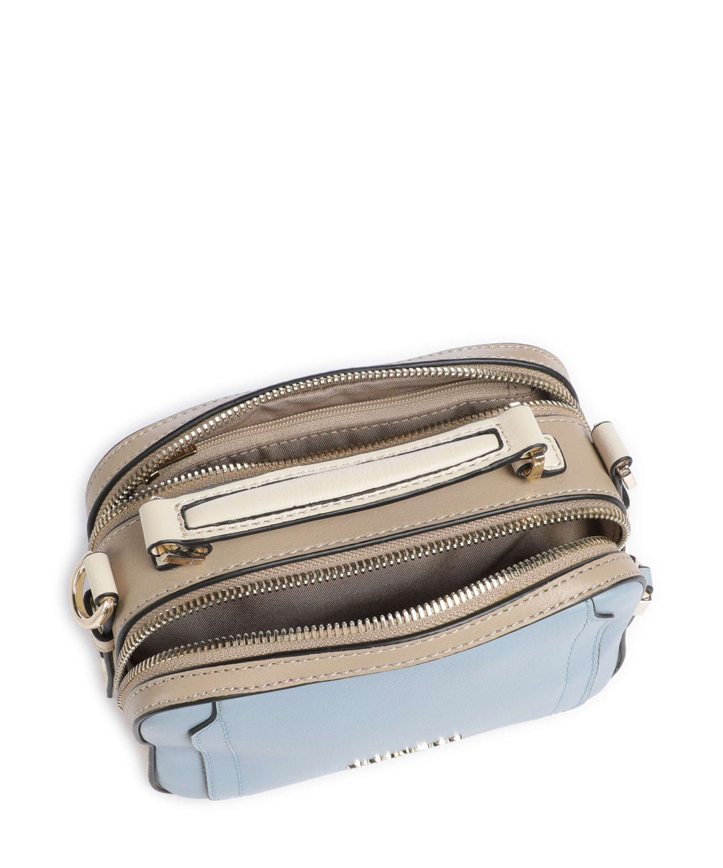 Piquadro W92 Crossbody bag light blue/beige
