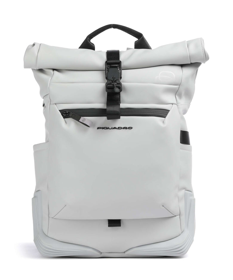 Piquadro Corner 2.0 2.0 Rolltop backpack white