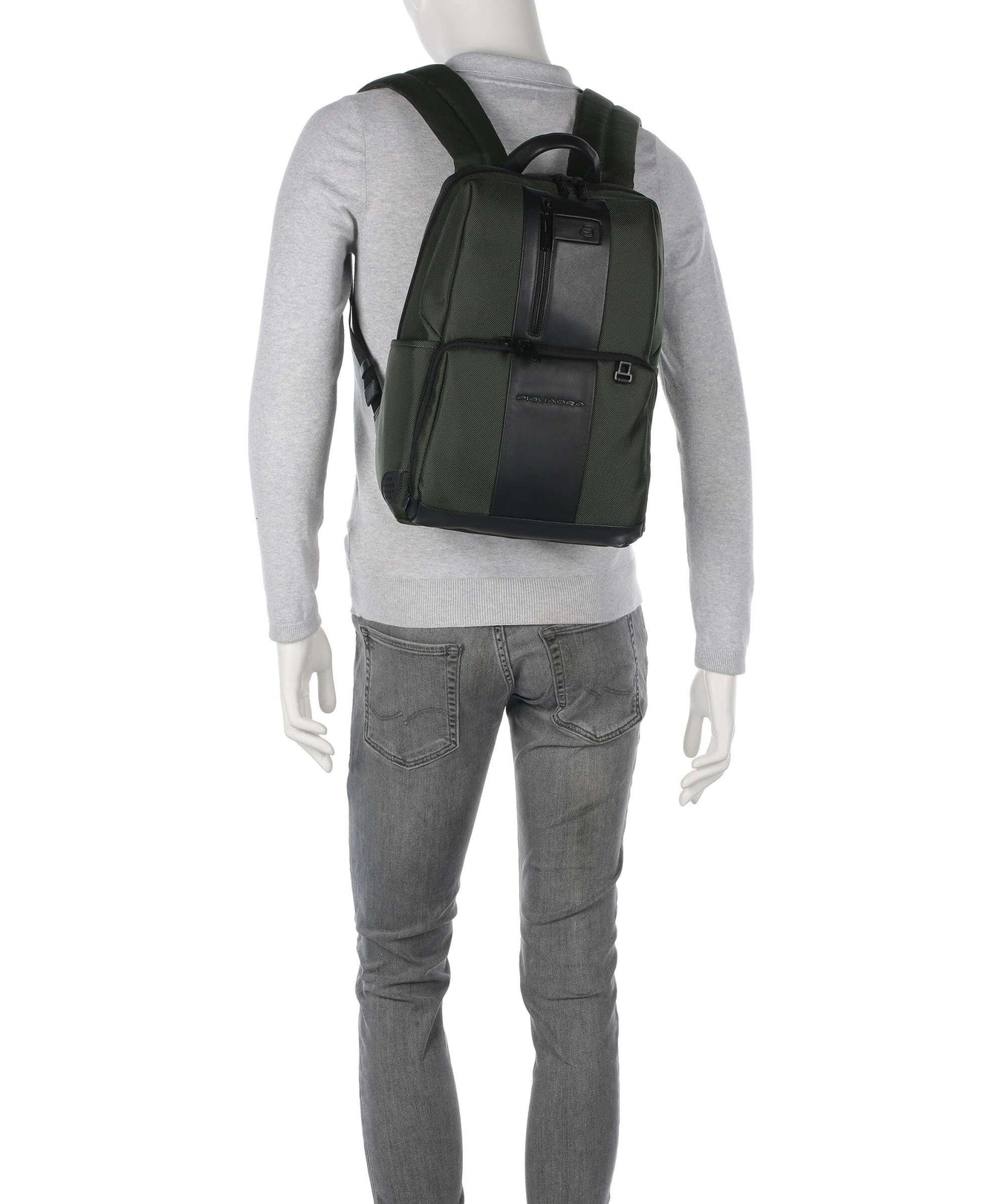 Piquadro Brief 2 Laptop backpack green