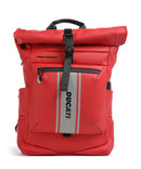 Piquadro Corner Special Ducati Mochila Rolltop red