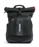 Piquadro Corner Special Ducati Mochila Rolltop black
