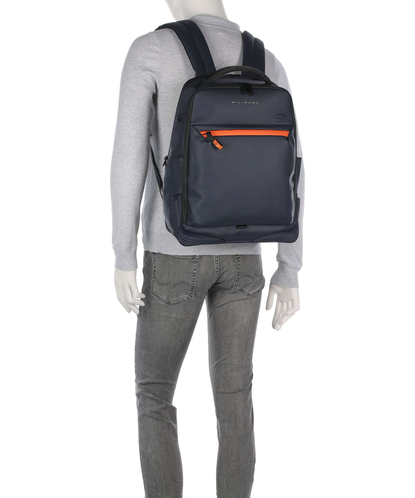 Piquadro C2OW Travel backpack blu