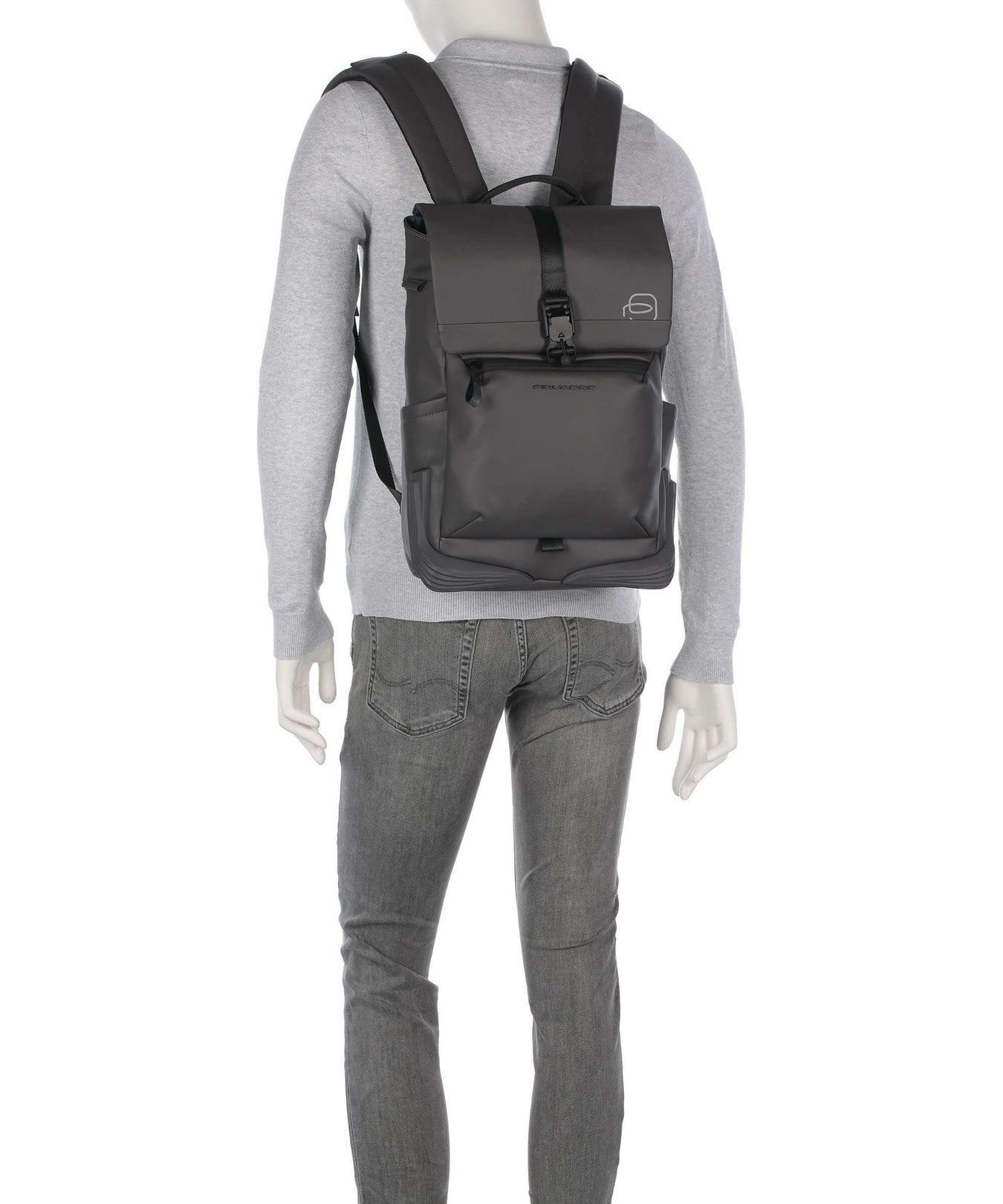 Piquadro Corner Special Backpack grigio