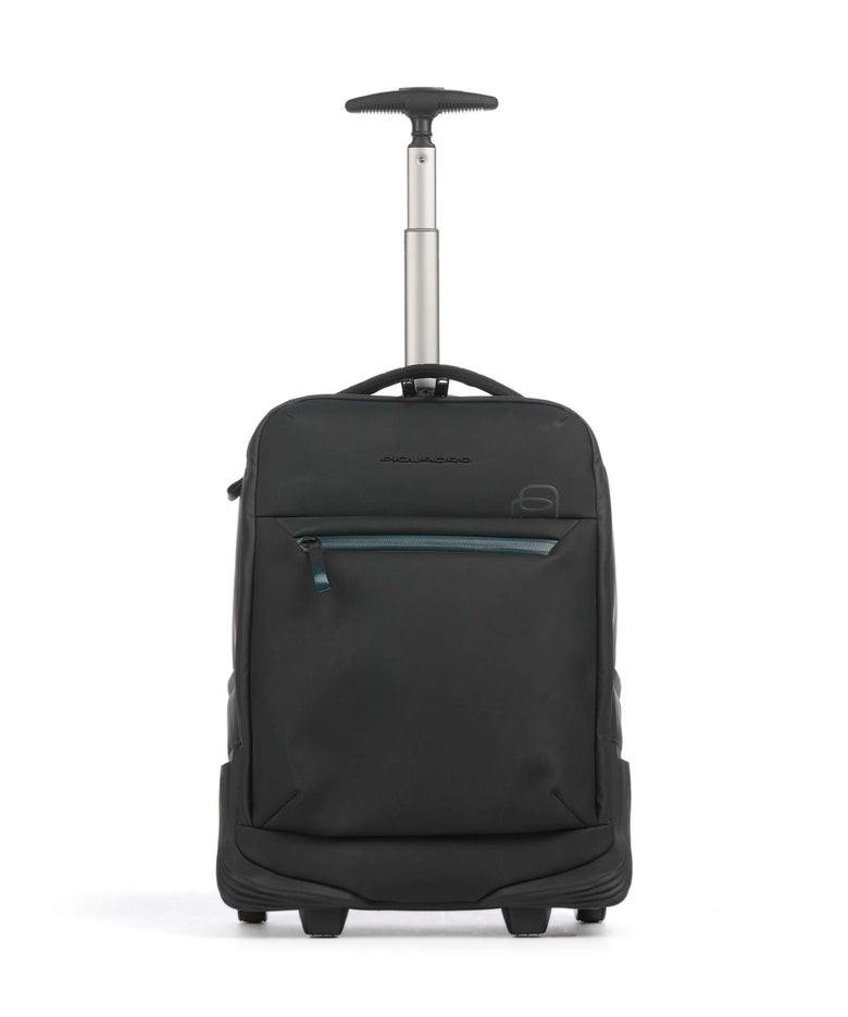 Piquadro C2OW Backpack with wheels nero