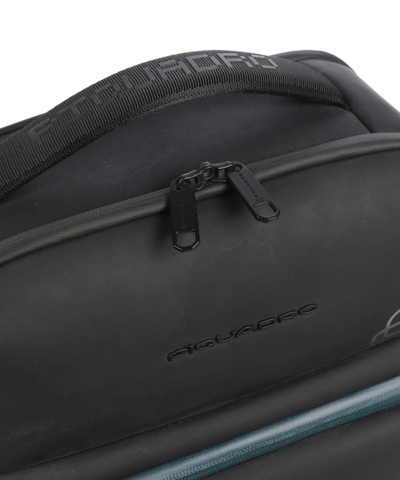 Piquadro C2OW Backpack with wheels nero