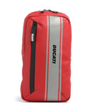 Piquadro Ducati C2OWD Bolsa tipo sling rosso