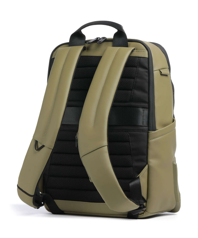 Piquadro Corner 2.0 Backpack light green