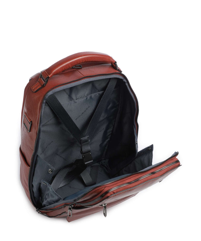 Piquadro Solm Laptop backpack cuoio
