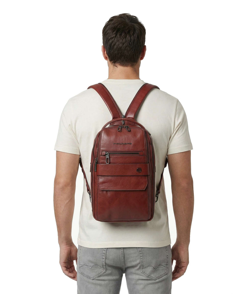 Piquadro Solm Sling bag cuoio