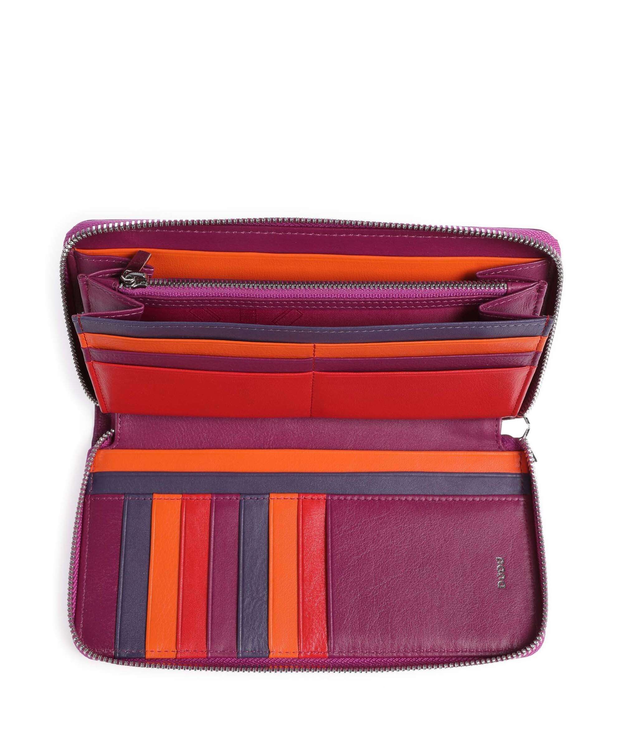 DuDu Bags Ustica RFID Wallet fucsia