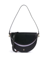 DuDu Bags Smile Bag Bolsa tiracolo black rosa