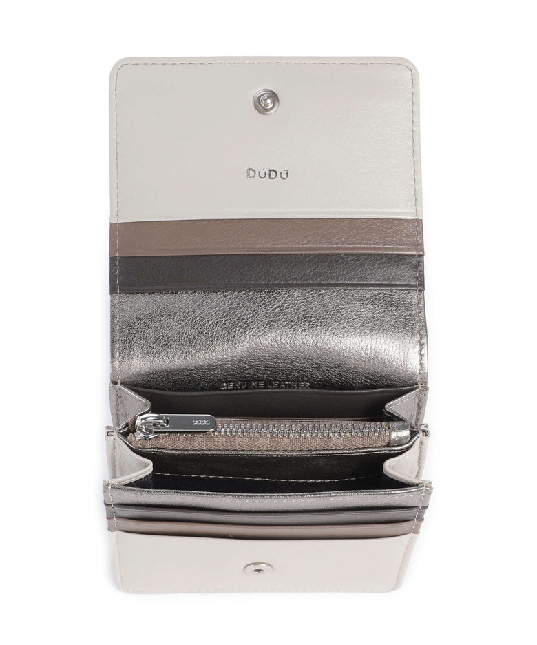 DuDu Bags Flores Wallet dark silver