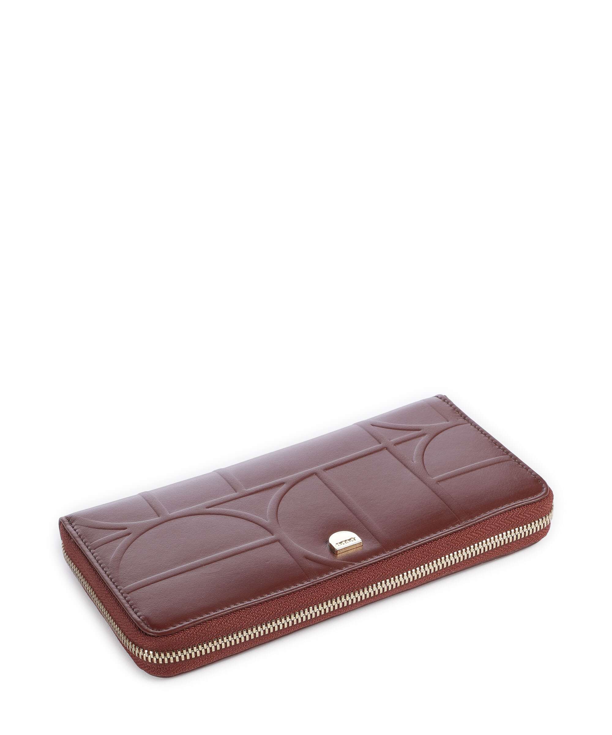 DuDu Bags Up! Wallet chocolate/lilac
