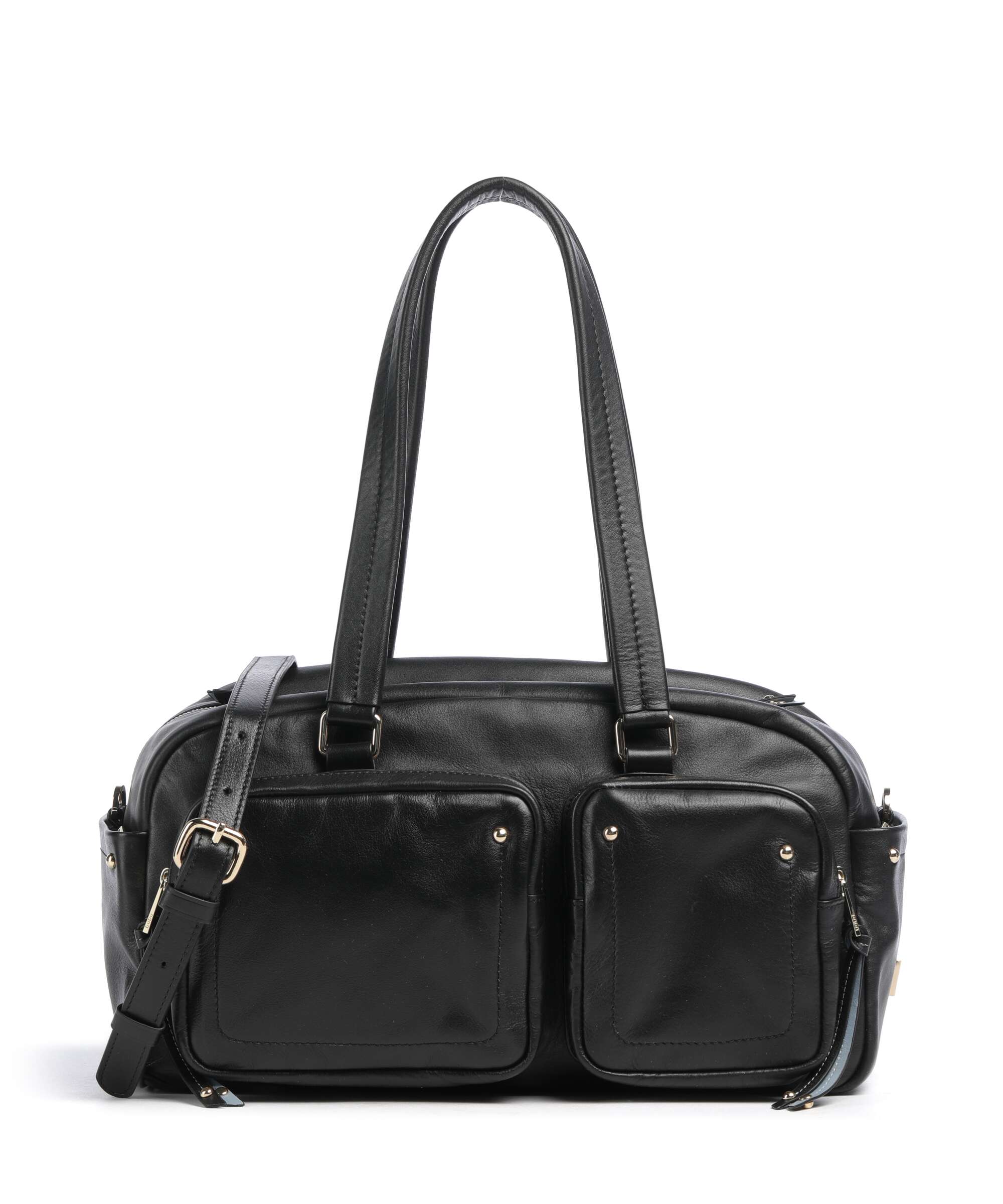DuDu Bags Pocket Fanciful Shoulder bag nero