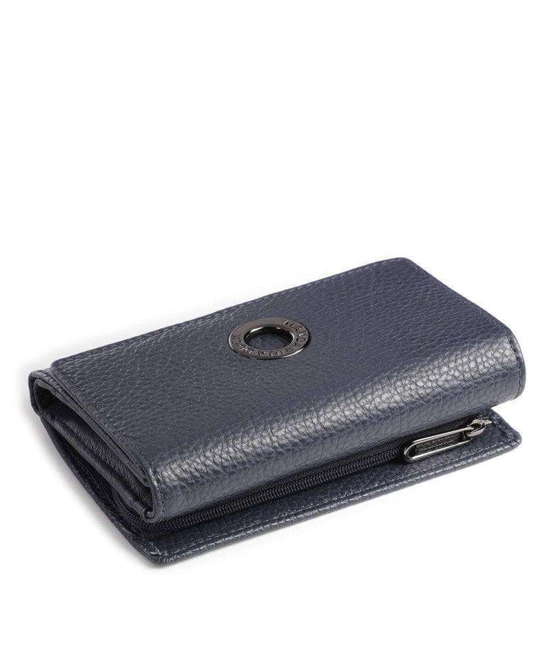 Mandarina Duck Mellow Leather Wallet dress blue