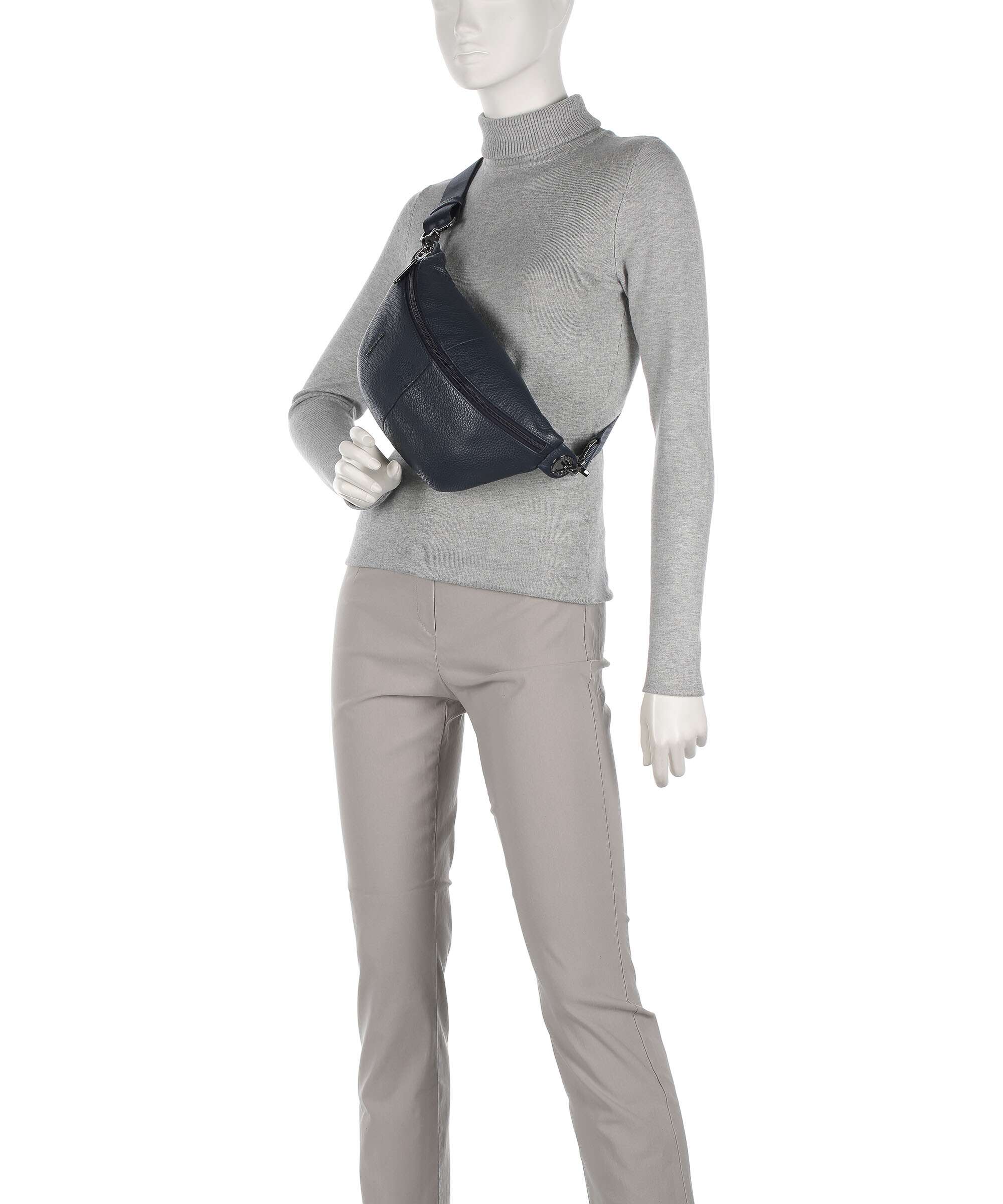 Mandarina Duck Mellow Leather Fanny pack dress blue