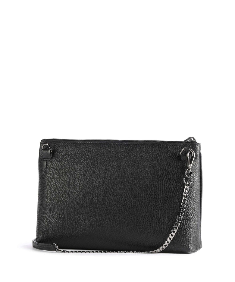 Mandarina Duck Mellow Leather Crossbody bag nero