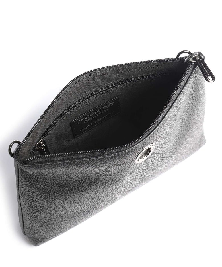 Mandarina Duck Mellow Leather Crossbody bag nero