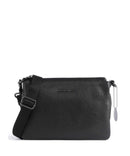 Mandarina Duck Mellow Leather Bolsa tiracolo nero