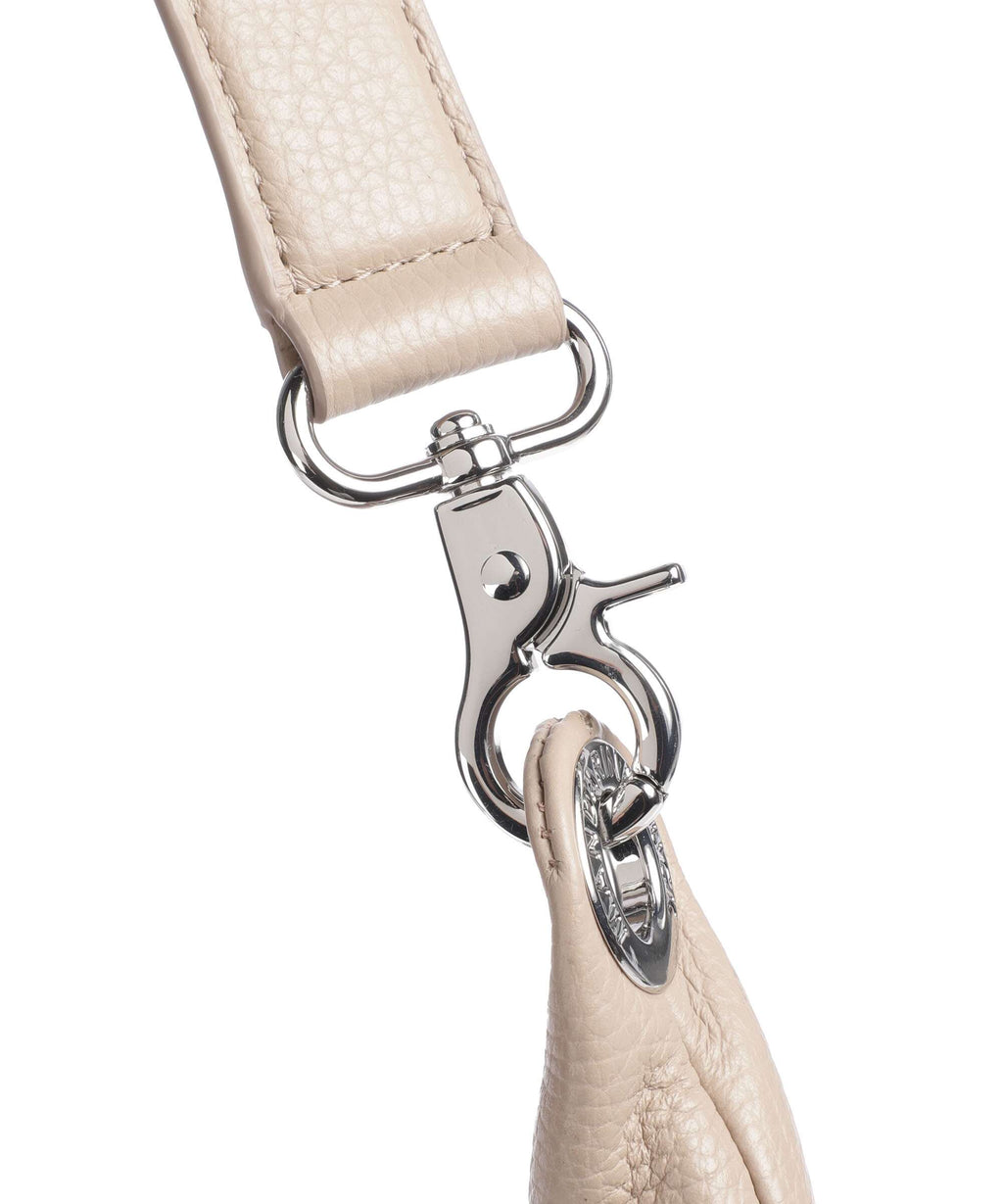 Mandarina Duck Mellow Leather Hobo bag warm taupe