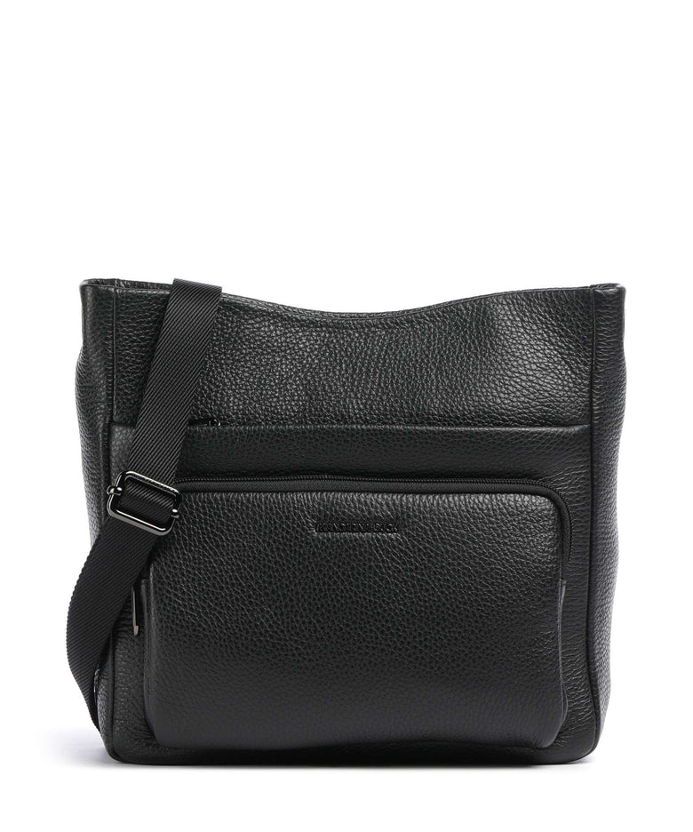 Mandarina Duck Mellow Leather Crossbody bag nero