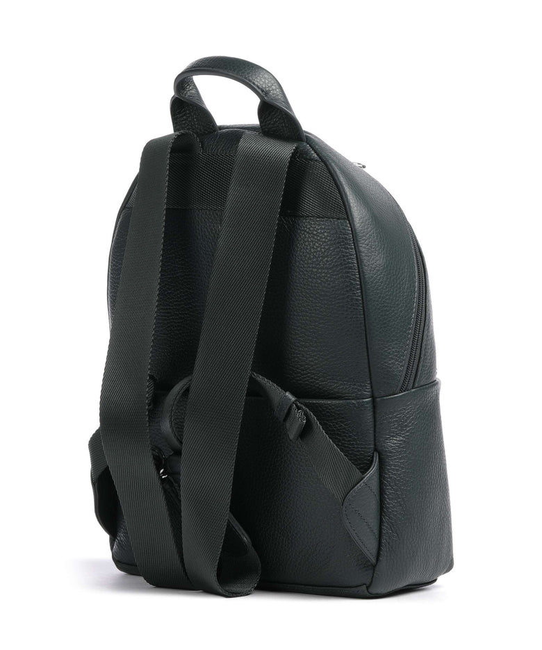 Mandarina Duck Mellow Leather Backpack scarab
