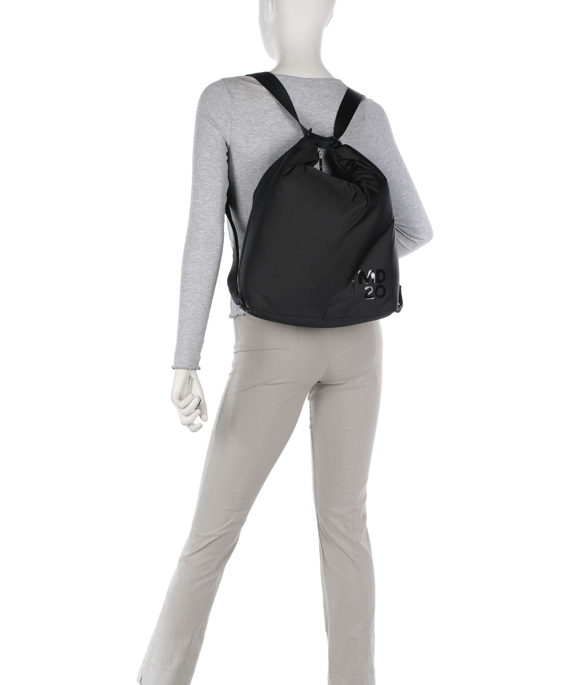 Mandarina Duck MD20 Balloon Hobo bag black