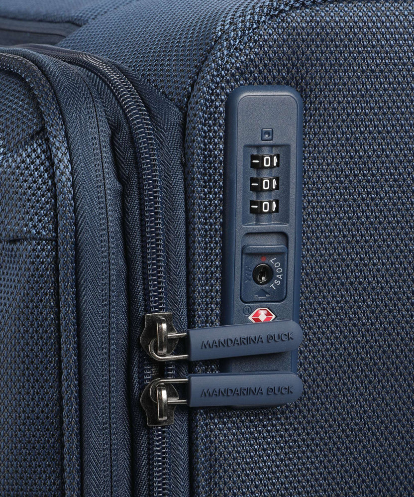 Mandarina Duck Zephyr Spinner (4 wheels) dress blue