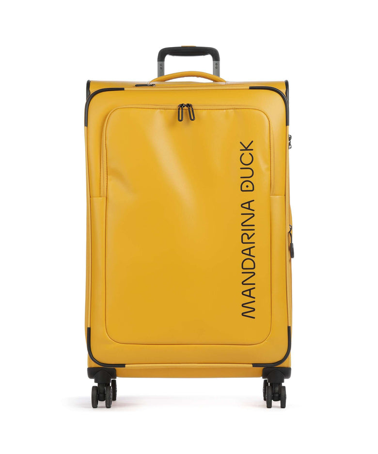 Mandarina Duck Eco Coated Spinner (4 wheels) duck yellow