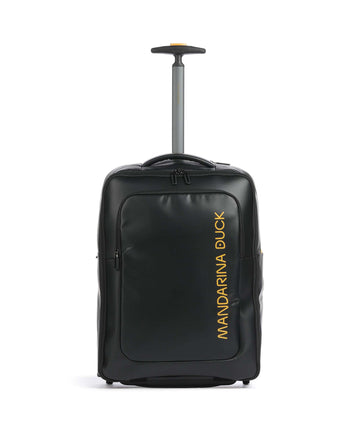 Mandarina Duck Eco Coated Mochila com rodas black