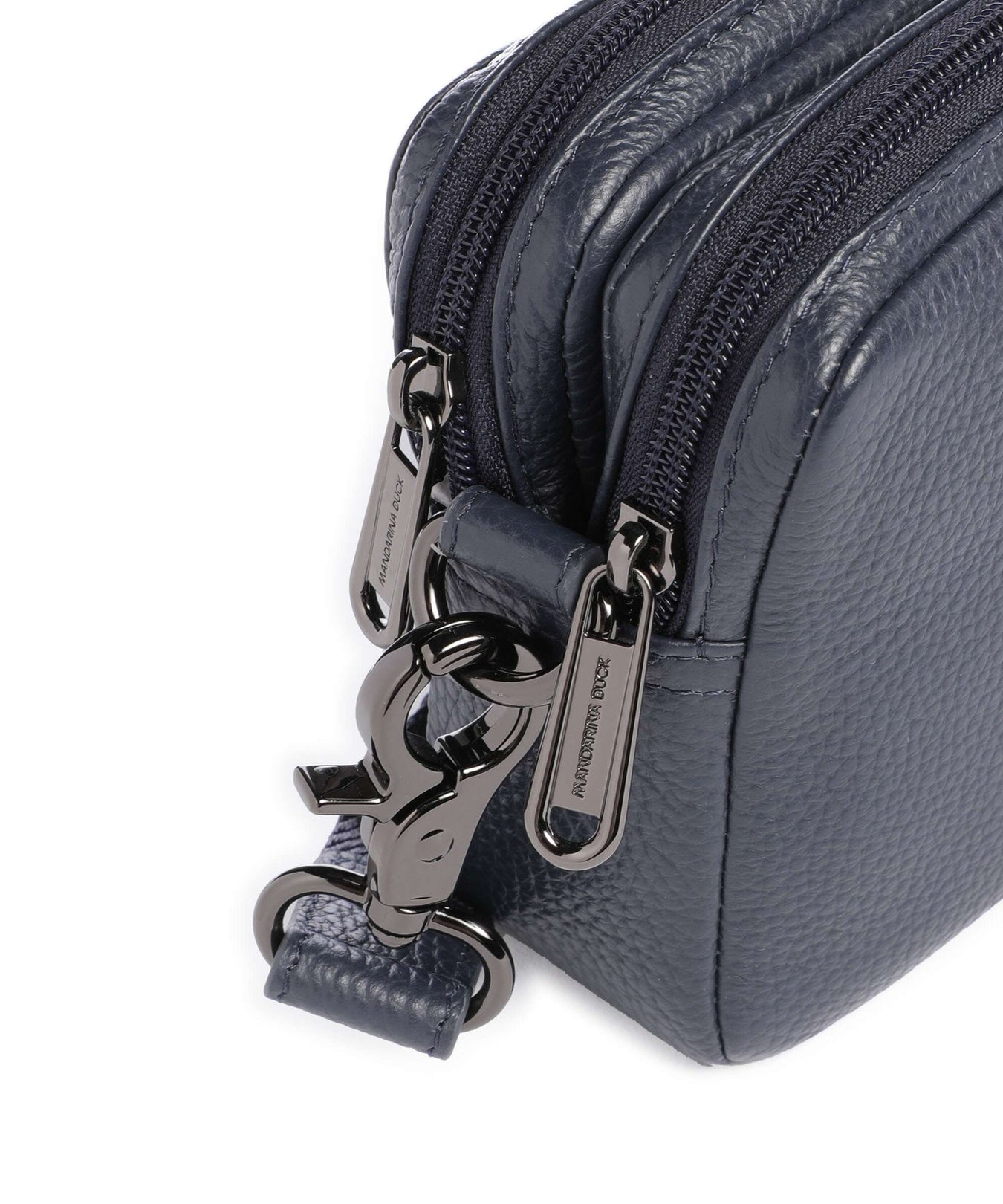 Mandarina Duck Mellow Leather Crossbody bag dress blue