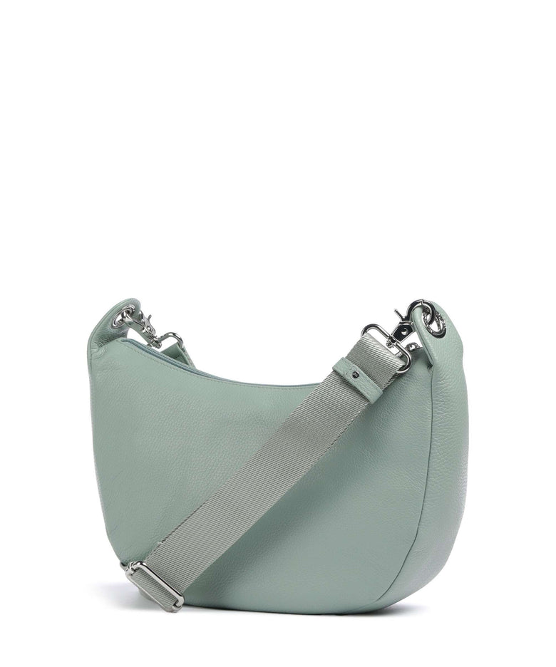 Mandarina Duck Mellow Leather Shoulder bag iceberg green