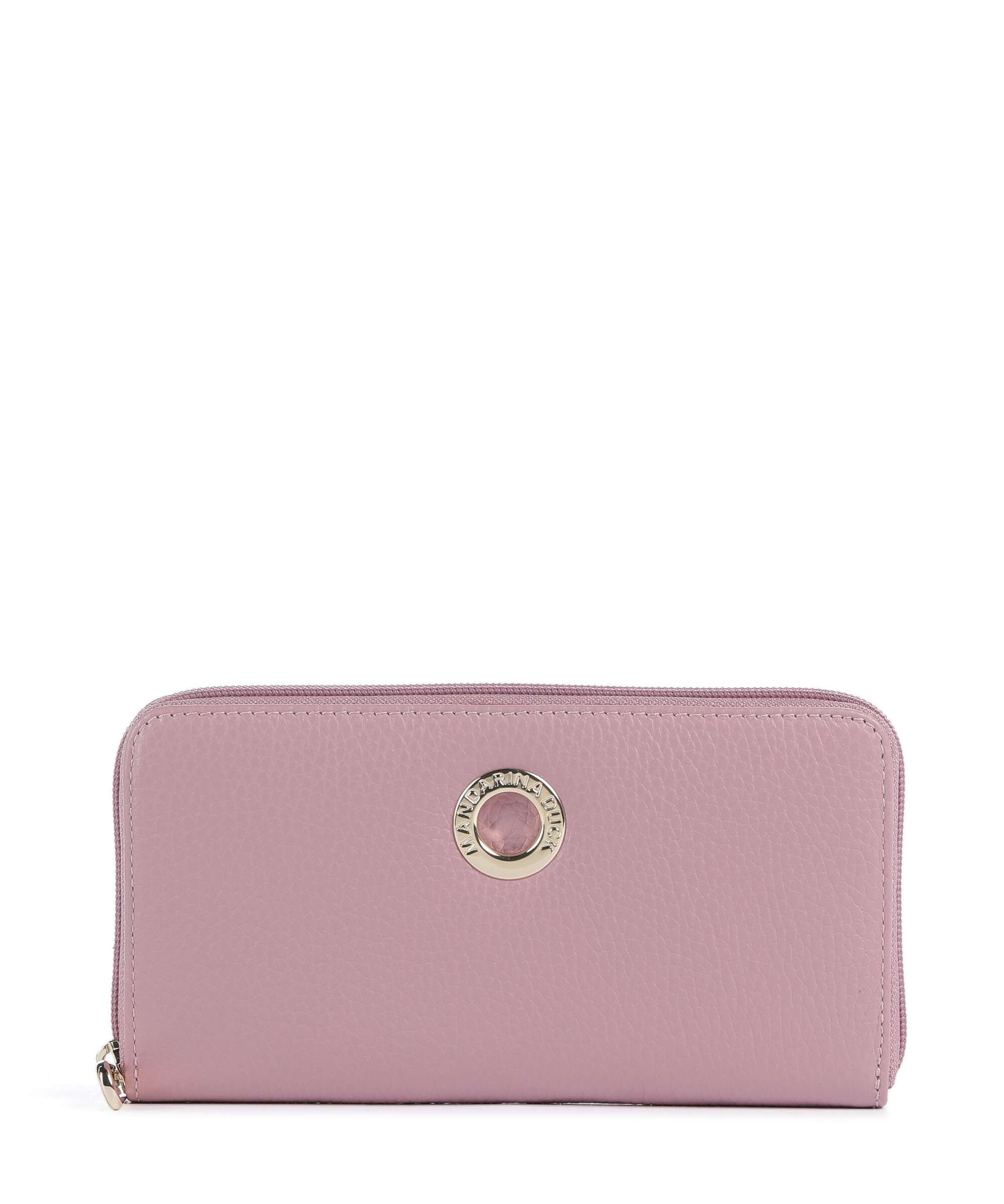 Mandarina Duck Mellow Leather Wallet lilac rose