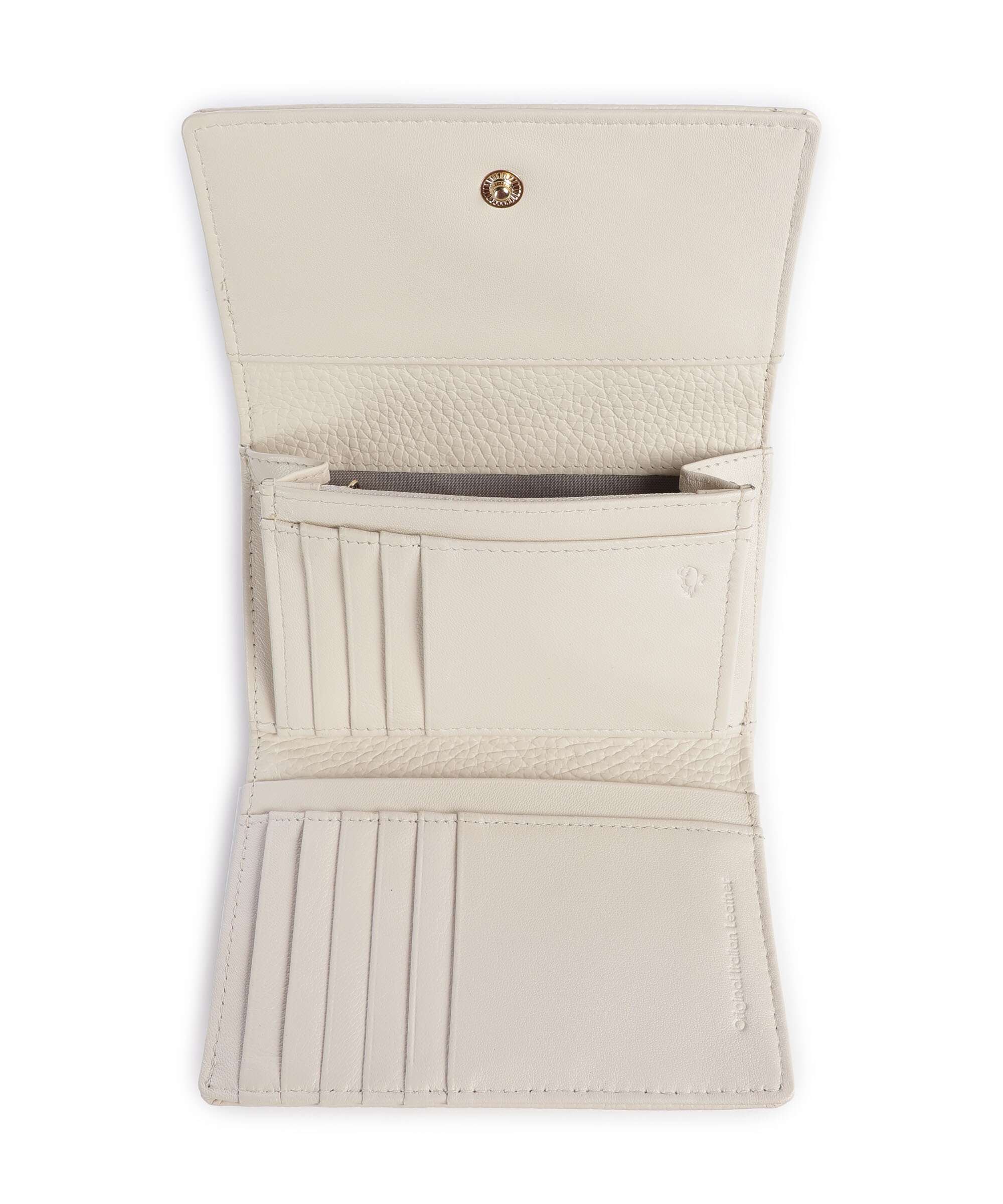 Mandarina Duck Mellow Leather Wallet almond