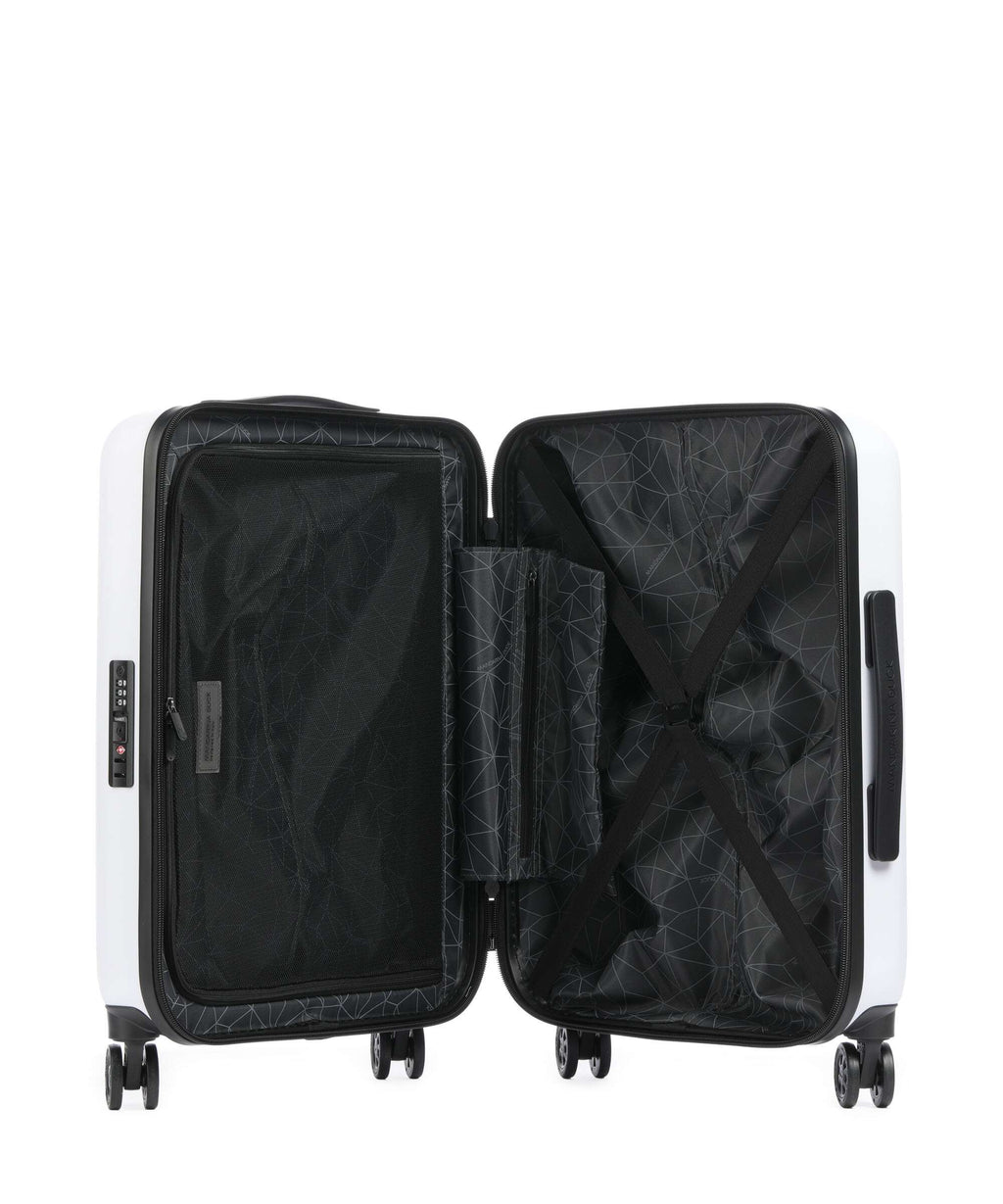 Mandarina Duck Tank Case Spinner (4 wheels) optical white